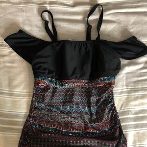 Lane Bryant Cacique Swim Top
